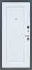Входные двери M2 ФЛ Бетон графит - ФЛ-25 Velluto Bianco AG 700