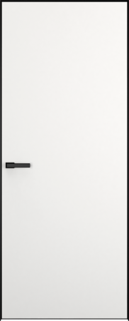 Межкомнатные двери Elen INVISIBLE Вставка зеркало (внутри)