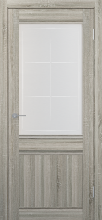 Межкомнатные двери ST22 ДО матовое квадро