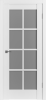 Межкомнатные двери ER1 ДО Dark cloud