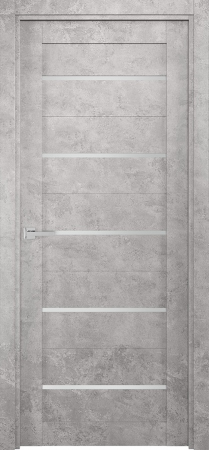 Межкомнатные двери Квадро 5 ДО Сатинато