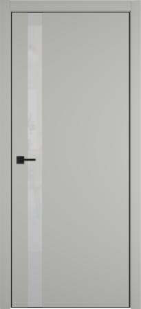 Межкомнатные двери Urban 1 SV Lacobel белый лак Taupe