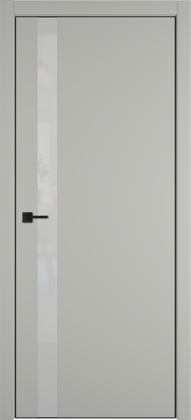 Межкомнатные двери Urban 1 SV Lacobel белый лак Taupe