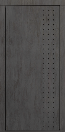 Входные двери Сталлер Comfort 3K ЮП-3 бетон графит - ЮП-3 Айс