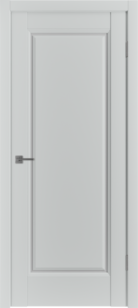 Межкомнатные двери E1 ДО Fly White cloud Steel