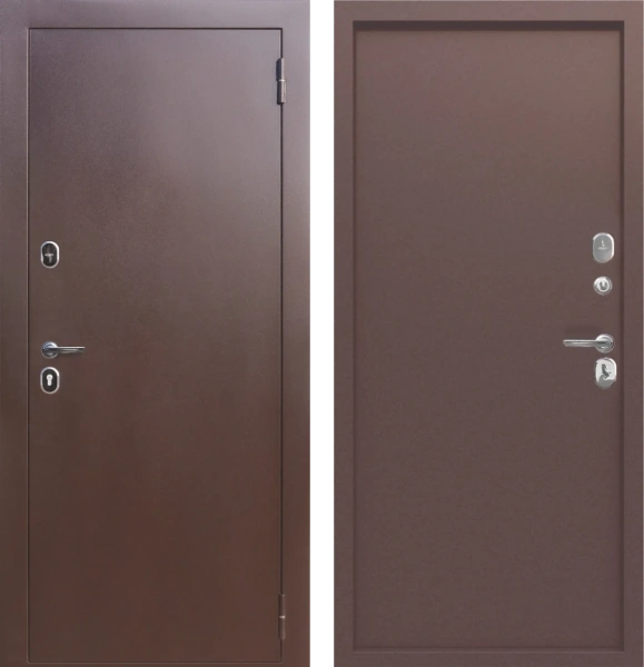 Входные двери Гарда 7 см мет/мет Медный антик Медный антик