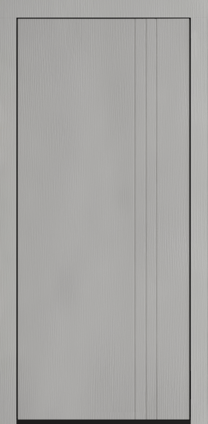 Входные двери Сталлер Comfort 3K ЮП-10 Айс - ЮП-19 ZB Белый