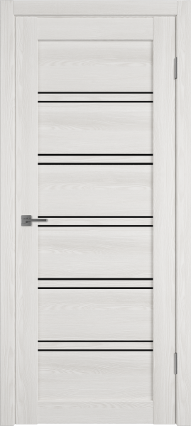 Межкомнатные двери Atum Pro Х28 Black Gloss black gloss Bianco Р