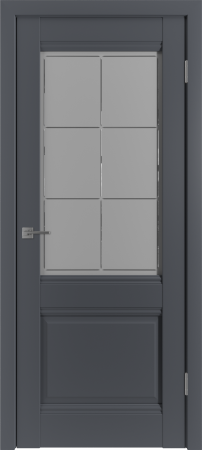 Межкомнатные двери EC2 ДО Crystal Cloud