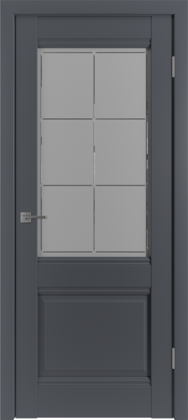 Межкомнатные двери EC2 ДО Crystal Cloud