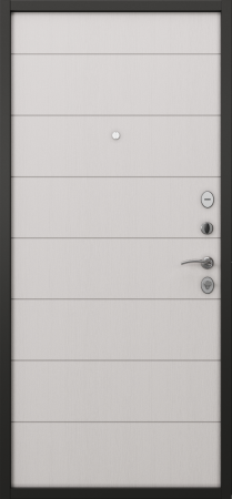 Входные двери H2 HOME ECO PP E-135 Венге - Е-135 Белый ларче