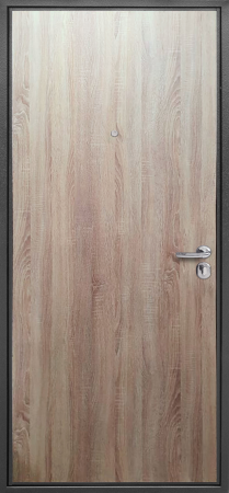 Входные двери Стройгост 5 Серебро Серебро антик Дуб сонома