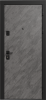 Входные двери Лофт 3К90 Без фрезеровки Шпат графит - Без фрезеровки Латте (ZB855-2)