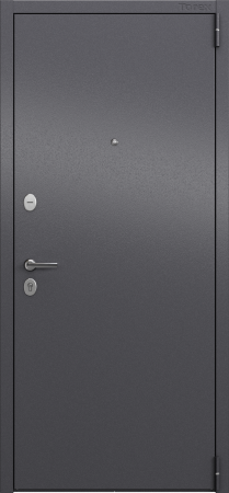 Входные двери LF2 MP Значение отсутствует Темно-серый букле графит - U6-28 Лиственница белая