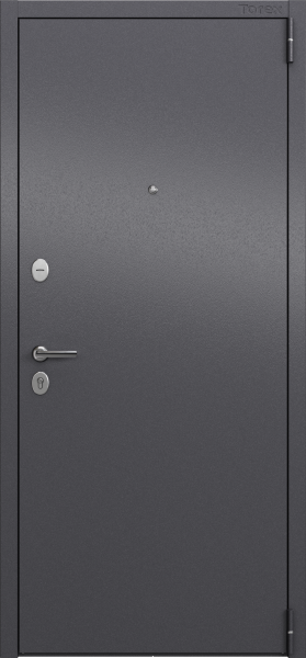 Входные двери LF1 MP Значение отсутствует Темно-серый букле графит - СК-69 Бьянко