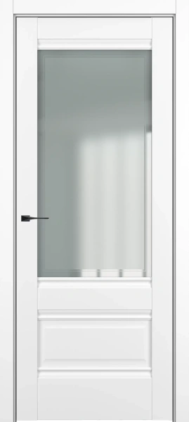 Межкомнатные двери Турин ДО Baguette B4 Сатинато с рамкой