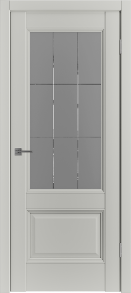 Межкомнатные двери EST2 ДО Dark Crystal Cloud Cross