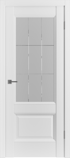 Межкомнатные двери EST2 ДО Crystal Cloud Cross