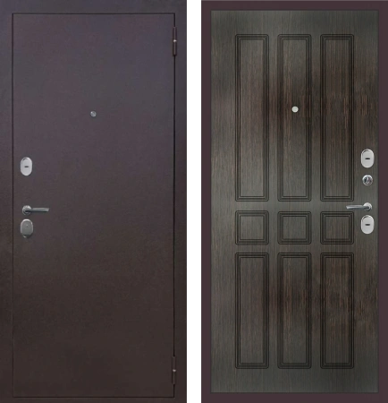 Входные двери M32 металл Медный антик - ФЛ-81 Венге