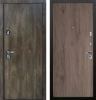 Входные двери Техас Без фрезеровки Дуб коньяк - Панель XN, ZN Дуб салинас темный