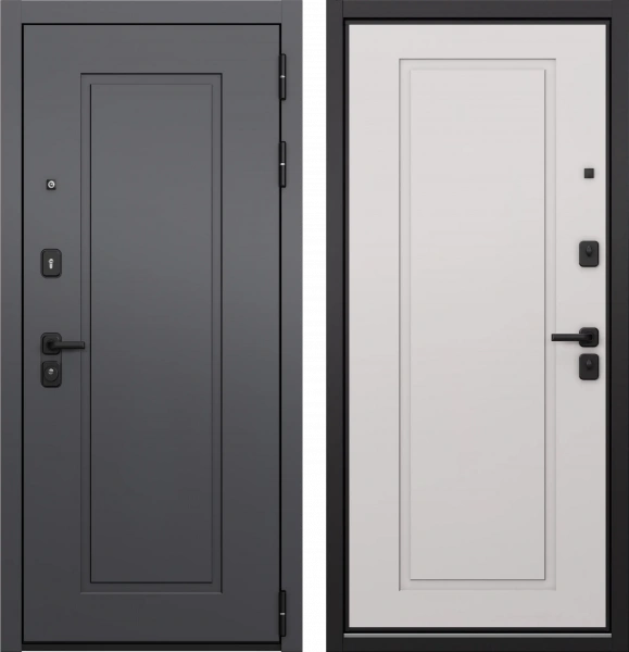 P1 CITY PRIME Черный муар металлик Е-0 Оскуро/Е-0 Белый софт