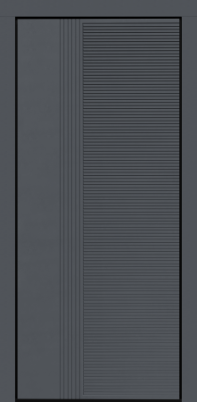 Входные двери Сталлер Comfort 3K ЮП-22 ZB 856-2 Грей - ЮП-25 Artic Oak