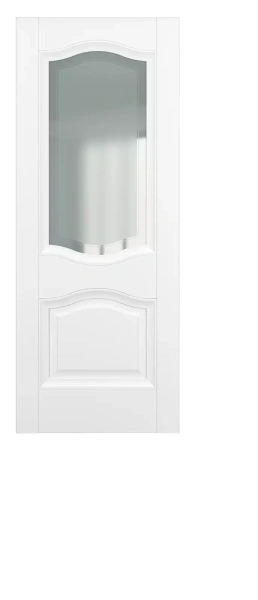 Межкомнатные двери Венеция ДО Baguette B2.3 Сатинато с рамкой