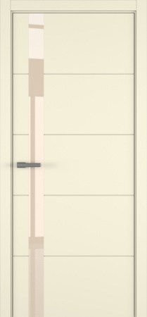 Межкомнатные двери Groove ДО ART Lite бежевый