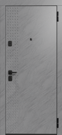 Входные двери TR 14 ЮП-20 MI36 Санд темный - ЮП-25 бетон снежный