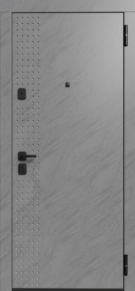 Входные двери TR 14 ЮП-20 MI36 Санд темный - ЮП-25 бетон снежный