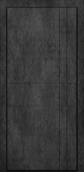 Входные двери Сталлер Comfort 3K ЮП-9 Верона графит - ЮП-25 ZB Белый