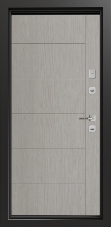Входные двери Сталлер Comfort 3K ЮП-6 Графит - ЮП-6 Artic Oak