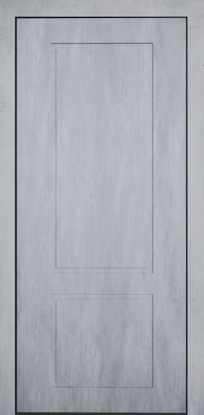 Входные двери Сталлер Comfort 3K ЮП-2 Бетон снежный - ЮП-2 Бетон графит