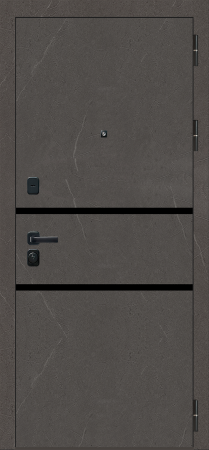 M108 Мрамор грей светлый вс. Черная