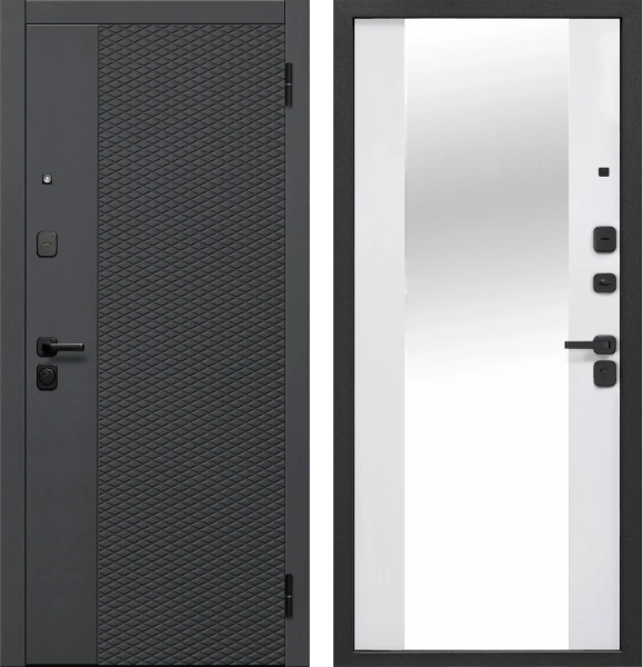 Флорида Эмалит Белый Зеркало