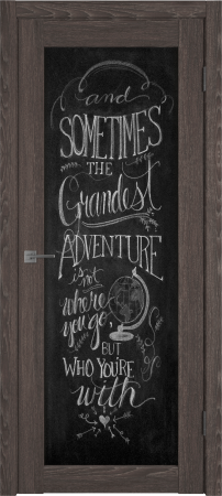 Межкомнатные двери Atum Pro Х32 грифельная доска с одной стороны