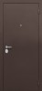 Входные двери Тайга 7 см mini Медный антик - гладкий Клен