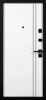 Входные двери Молден 3К90 вертикаль 2 ЮП-32 Латте (ZB855-2) - ЮП-32 ZB Белый