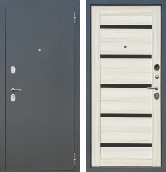 M4 Сандал белый вс. Черное стекло