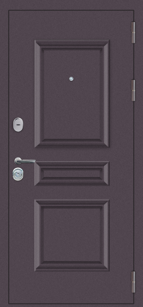 Входные двери M53 с фрезеровкой Букле опал - ФЛ-10 Velluto Bianco AG 700