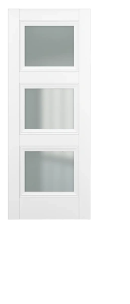 Межкомнатные двери Гранд ДО Baguette B3 Сатинато