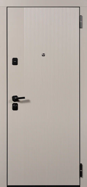 Входные двери TR 18 горизонталь 1 ЮП-21 Латте (ZB855-2) - ЮП-33 ZB Белый