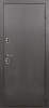 Входные двери Тайга термо Серебро Вертикаль Антик серебро - с фрезеровкой бетон снежный