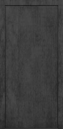 Входные двери Сталлер Comfort 3K ЮП-21 Верона графит - ЮП-16 (декоративная зеркальная вставка) ZB Белый