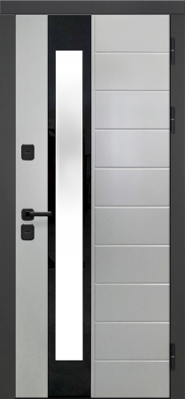 Входные двери Luxor Termo 5 Эмаль 7012 Эмалит белый