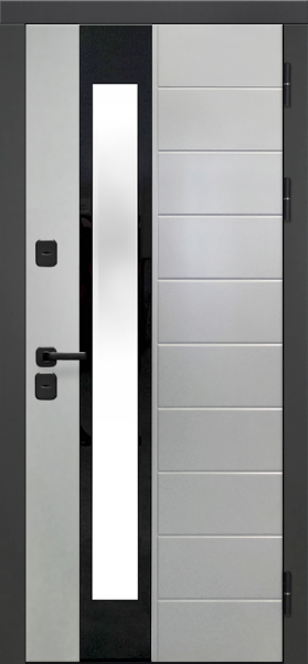 Входные двери Luxor Termo 5 Эмаль 7012 Эмалит белый