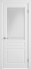 Межкомнатные двери К2 COLORIT ДО матовое с фрезеровкой полосы