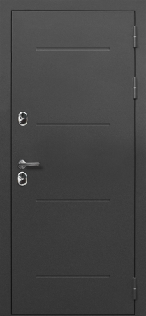 Входные двери ISOTERMA Серебро Антик серебро Дуб пацифик