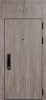 Входные двери Гранд Без фрезеровки ХардВуд дымчатый (MDP100) - Без фрезеровки ХардВуд песочный (MDP102)