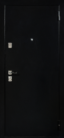 Входные двери TR 17 Без фрезеровки Букле черный - ЮП-13 Artic Oak